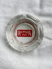 Vintage - Ramada Inn Glass Ashtray