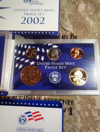 2001, 02 and Two of 2006 US (Clad) Mint Proof Sets Lot. #Psl 1266 - Picture 11 of 18