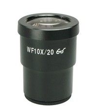 1PC WF10X 20mm Widefield Eyepiece High Eyepoint Microscope Eyepiece Reticle 30mm