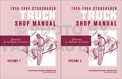 Studebaker Truck Shop Manuell 1956 1957 1958 1959 1960 1961 1962 1963 1964