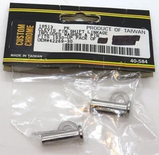 19513 Custom Chrome Shift Rod Clevis Pins (set of 2) for Harley EL F FL FLH FS