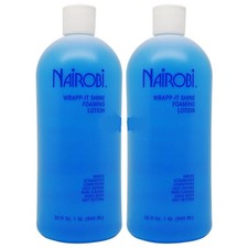 Nairobi Wrapp-It Shine Foaming Lotion 32oz Pack of 2