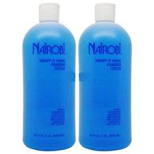 Nairobi Wrapp-It Shine Foaming Lotion 32oz Pack of 2