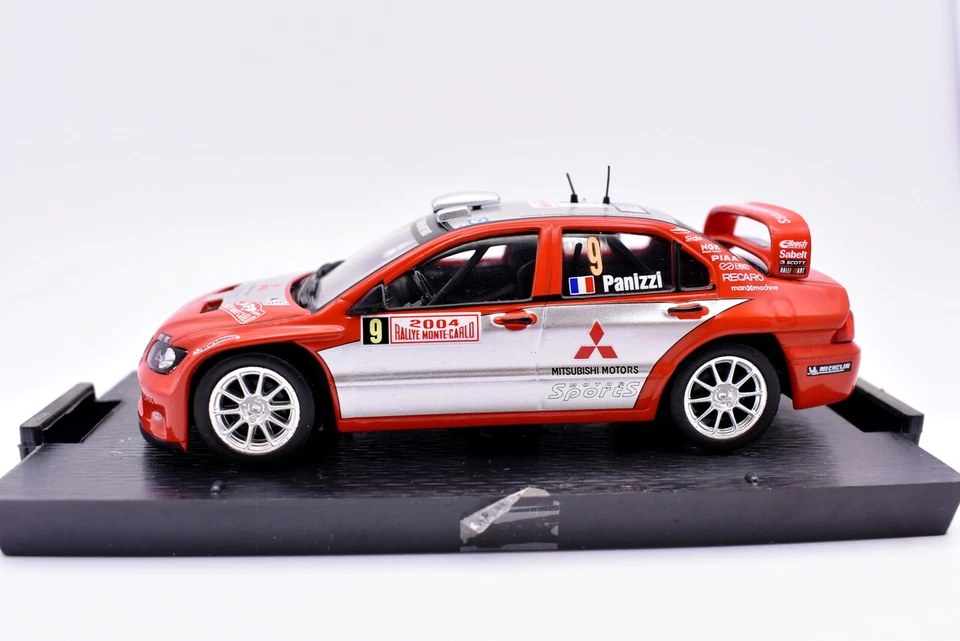 Modellino auto rally scala 1:43 Mitsubishi Lancer WRC MC diecast modellismo asta - Immagine 2 di 3