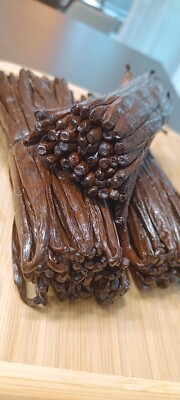 Bourbon Vanilleschoten Vanillestange Vanilla Beans 50g ca. 8 - 10 Stück 18-20 cm