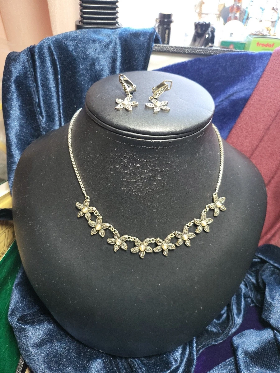 Daisy chain shop necklace silver
