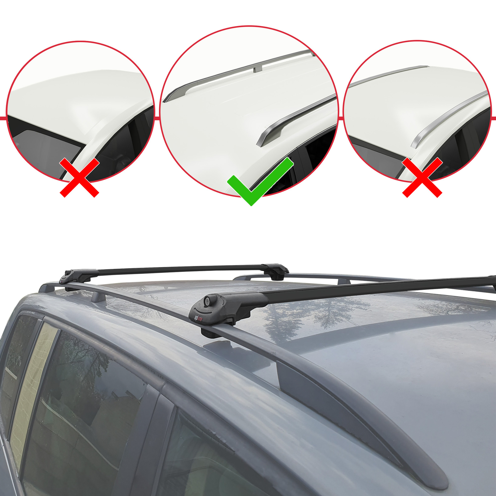 Barres de toit pour Kangoo 2 solution de charge utilitaire - 2