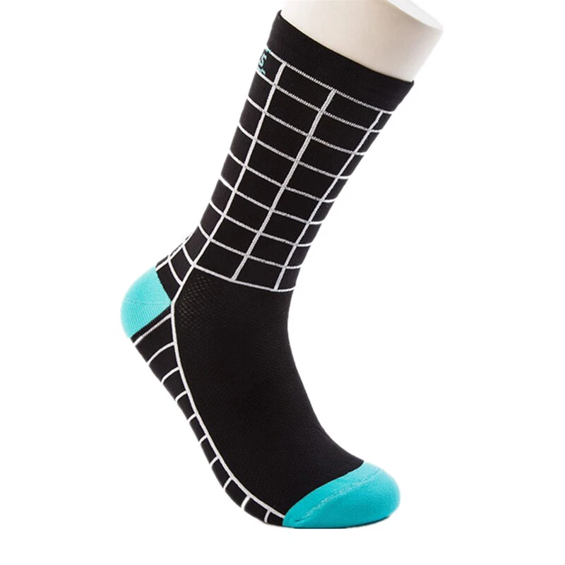 Meias de ciclismo de estrada masculinas femininas para andar de bicicleta esportes tornozelo XC BMX MTB - Imagem 2 de 4