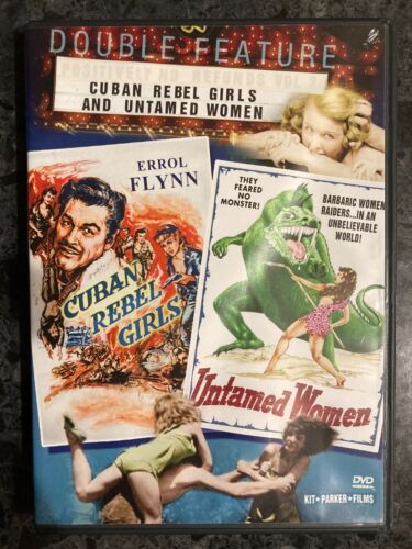 Cuban Rebel Girls / Untamed Women (All Reg DVD 1952) Errol Flynn AS NEW  RARE - Picture 1 of 2