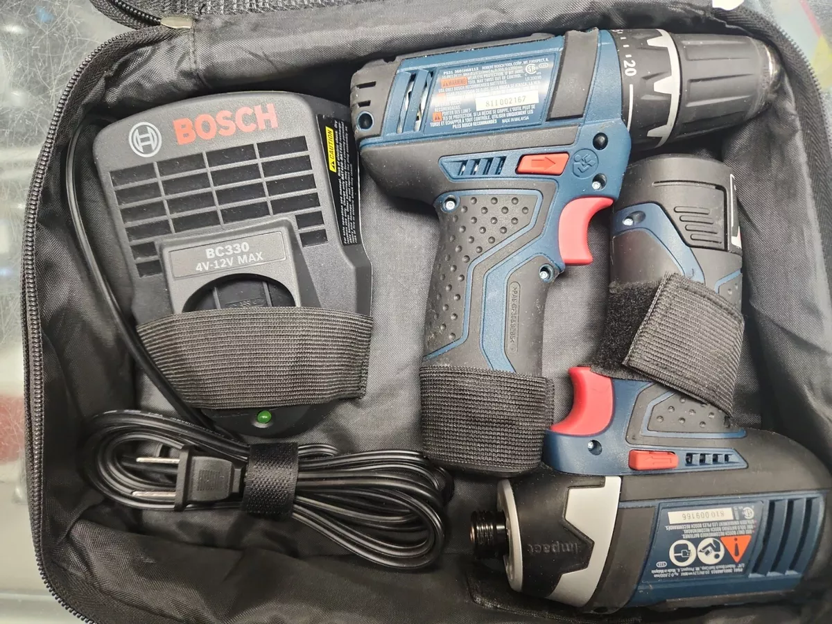Bosch drill impact set sales