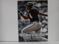 2022 Topps Welcome to the Show White Sox Baseball Card #WTTS10 Frank Thomas