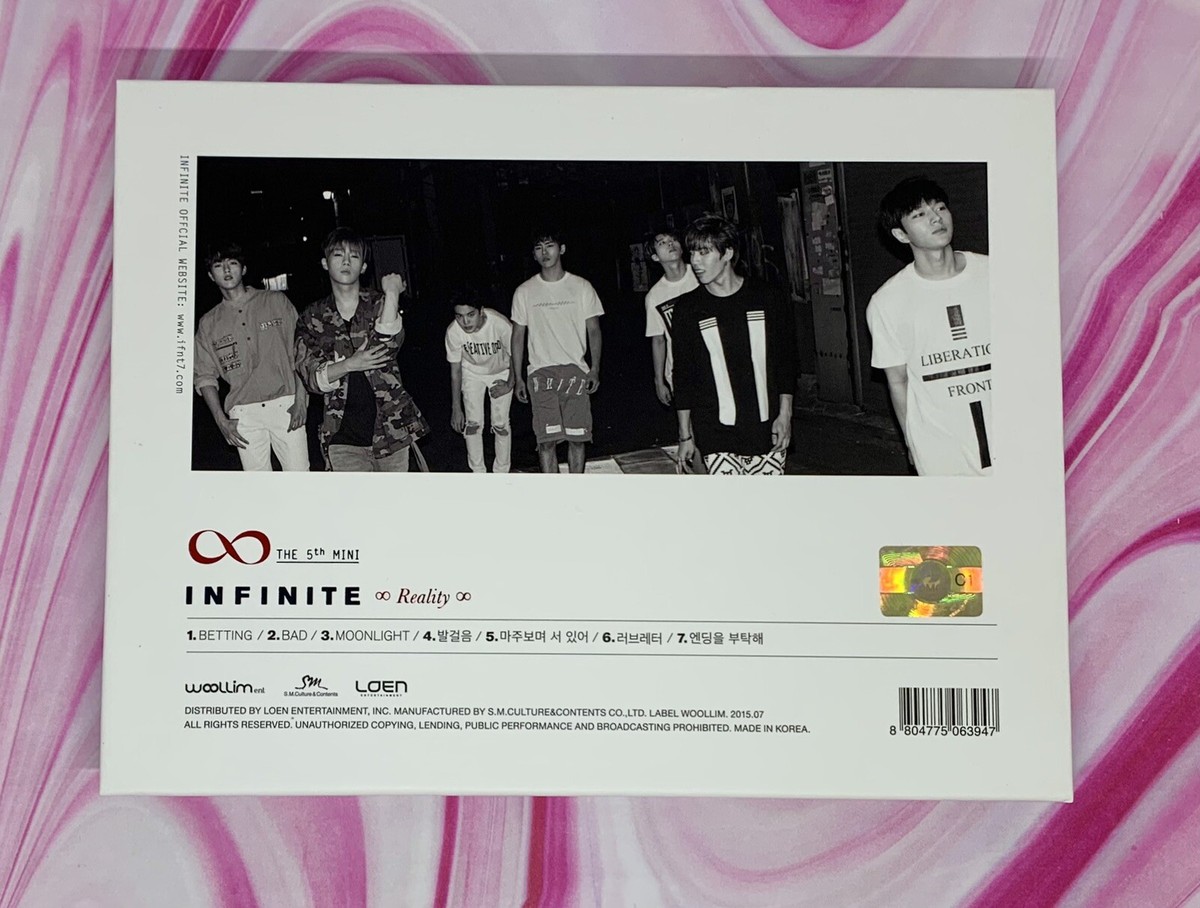 Infinite Reality 5th Mini Album CD with Dongwoo Photocard | eBay