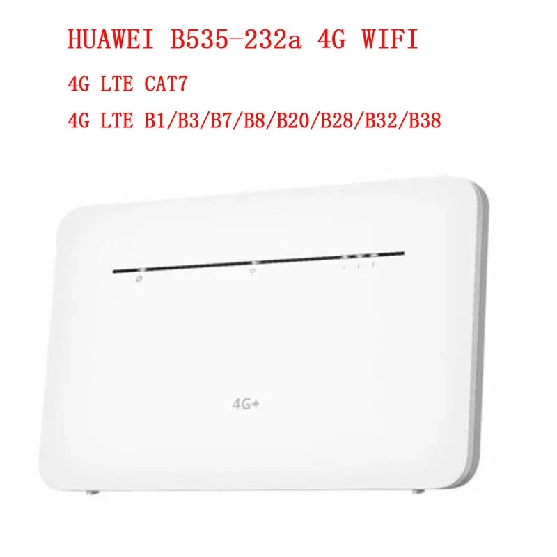 HUAWEI B535-232A UNLOCKED CAT7 300Mbps 4G/LTE WIFI ROUTER HOME OFFICE LAN OEM - Image 3 of 4