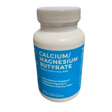 BodyBio Butyrate with Calcium and Magnesium 100 Caps