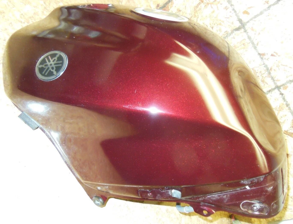 Yamaha FJR1300 FJR 1300 2007 tanque de gasolina contenedor gasolina granate rojo 07 Foto 2 de 4