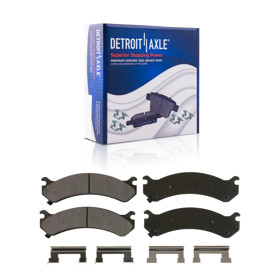 Rotores de disco delanteros pinzas pastillas de freno para Chevy GMC Silverado Sierra 2500 3500 Foto 4 de 4