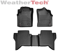 WeatherTech Floor Mats FloorLiner for Toyota Hilux - 2012-2013 - Black