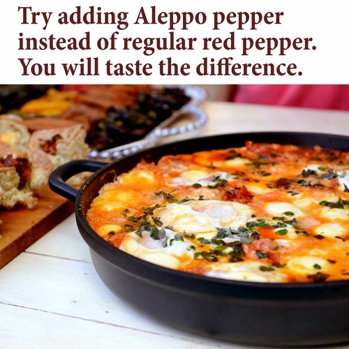 The Spice Way Premium Crushed Aleppo Pepper Flakes 4 oz - Picture 4 of 4