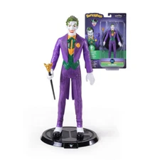 BendyFigs The Joker Action Figure Noble Toys DC Comics Batman Movie SuperVillain