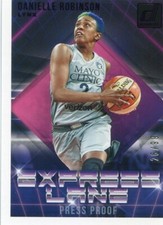 2019 Panini Donruss WNBA DANIELLE ROBINSON #5 EXPRESS LANE PRESS PROOF /99 LYNX
