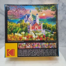 Kodak Puzzle 1000 Piece Famous Neuschwanstein Medieval Castle Germany Sealed