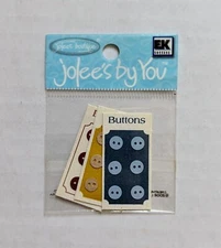 Mini Button Cards Jolee's By You Scrapbooking Embellishments RARE