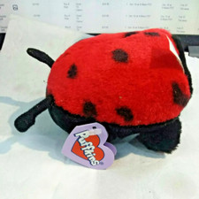 PUFFKINS DOTTIE THE LADYBUG By Swibco vintage plush Stuffed Animal / Nwt Dv108