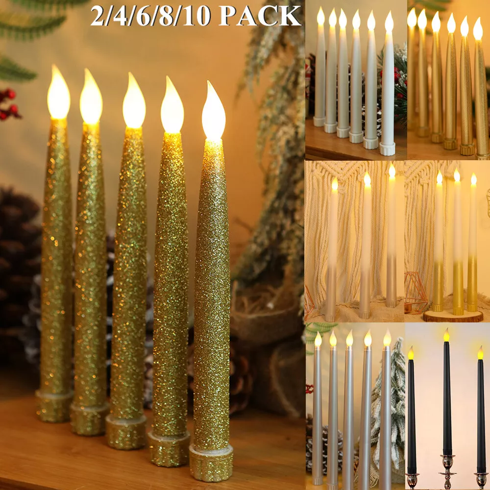 Led thin candles deals