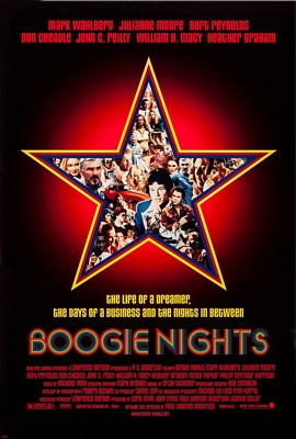 BOOGIE NIGHTS (1997) ORIGINAL MOVIE POSTER  -  ROLLED 