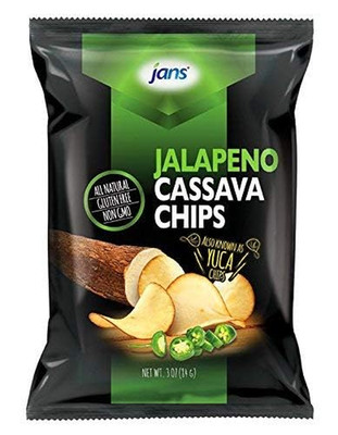 Jans Buah Dried Jackfruit Chips, Real Fruit Snack, 7.05 oz, Pack of 6
