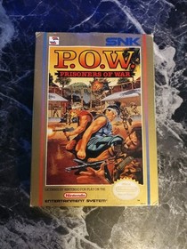 P.O.W.: Prisoners of War Nintendo NES Box Only W/ Foam 