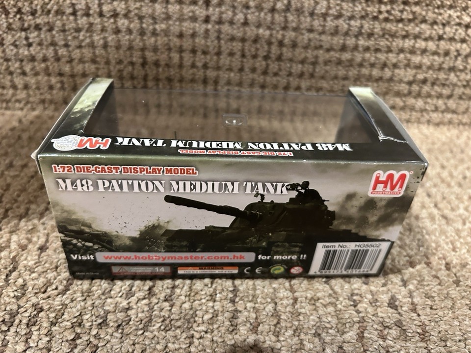 THE ULTIMATE SOLDIER Extreme Detail 1:18 M48A3 Patton Tank US vietnam