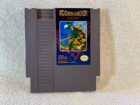 Commando (Nintendo NES, 1986) CID Complete Very Nice