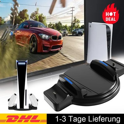 Cooling Fan Stand & Dual Controller Charging Dock for PlayStation 5/PS5 Digital