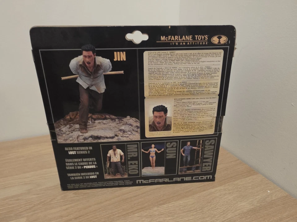 NEW IN BOX! McFarlane Toy Lost JIN Action Figurine Season 2 - Photo 4/4