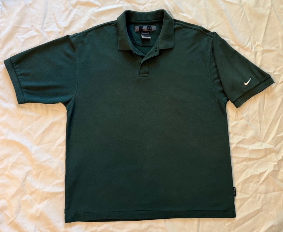 Nike Golf Green Polos for Men for sale | eBay