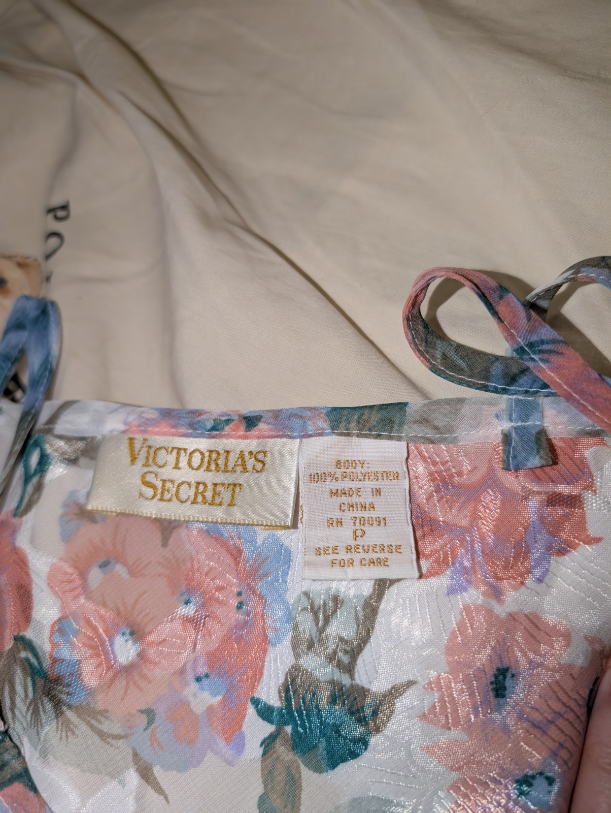 Vintage 1980s Victoria's Secret Floral Lingerie S… - image 5