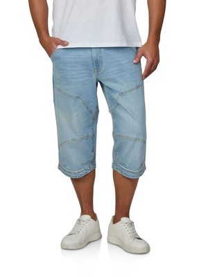 Mustang 3/4 Jeans Shorts Herren Stretch Straight Fit Freemont Kurze Hosen