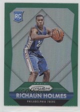 2015-16 Panini Prizm Rookies Green Prizm Richaun Holmes #323 3c7