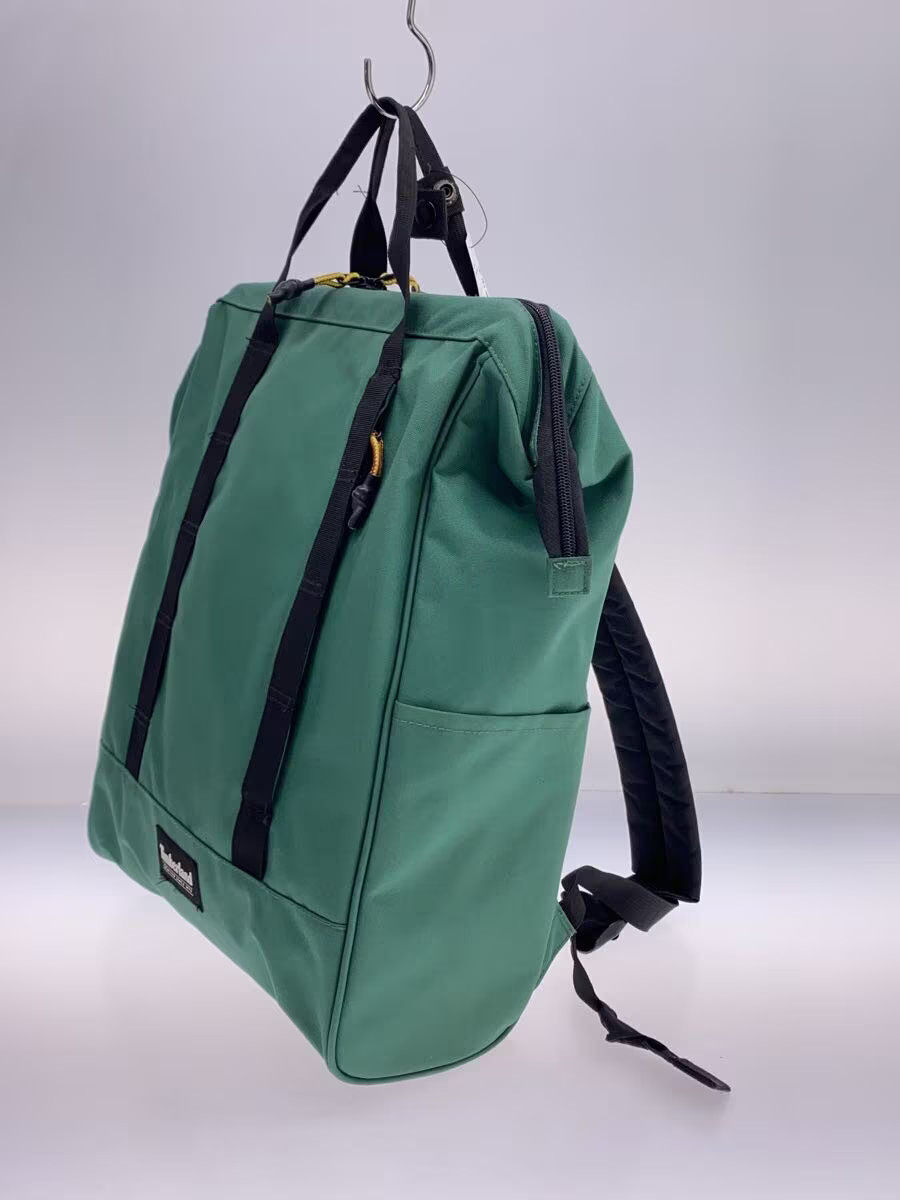 Timberland Backpack, Polyester, Green, Solid Colo… - image 2