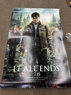 Harry Potter e i Doni della Morte Parte 2 Locandina Film Originale 2011 27x40 DS