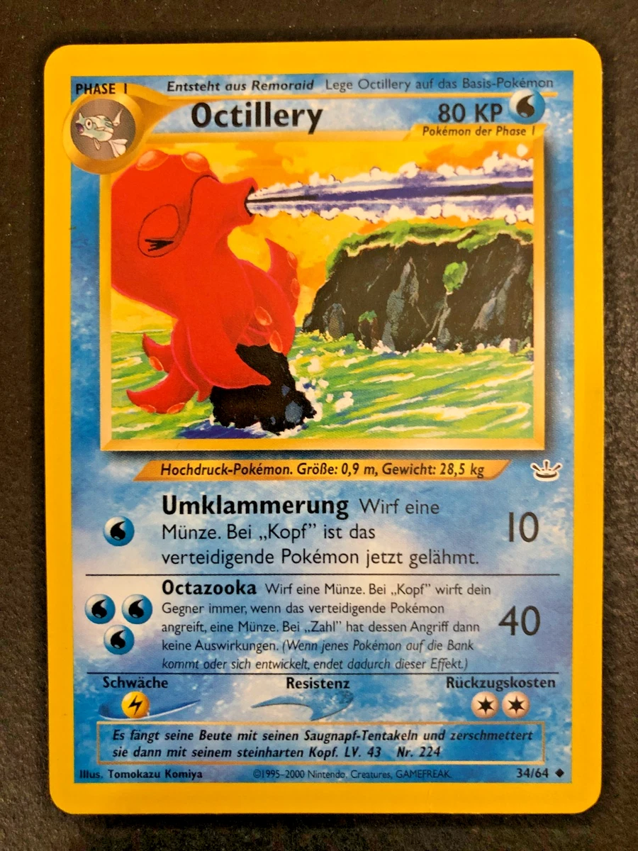 【世界14枚】PSA 10 旧裏　オクタン OCTILLERY Komiya Octillery 34/64 Neo Revelation for sale | eBay