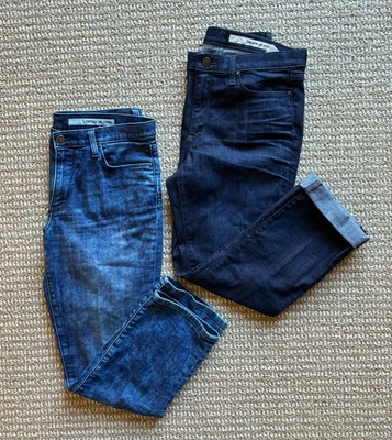 Lot (2) DKNY jeans size 10:  Style D9690001 & slightly shorter cuffed D9690002