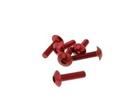 Schraubensatz 6 StüCk Verkleidung Rot - M5X20