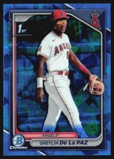 2024 Bowman Chrome Sapphire Prospects Greylin De La Paz #BCP-181 GS1-1