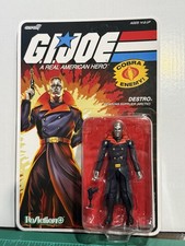 Super7 Gi Joe Reaction  O-Ring Arctic Destro MOC Case Fresh Unpunched Damaged 1
