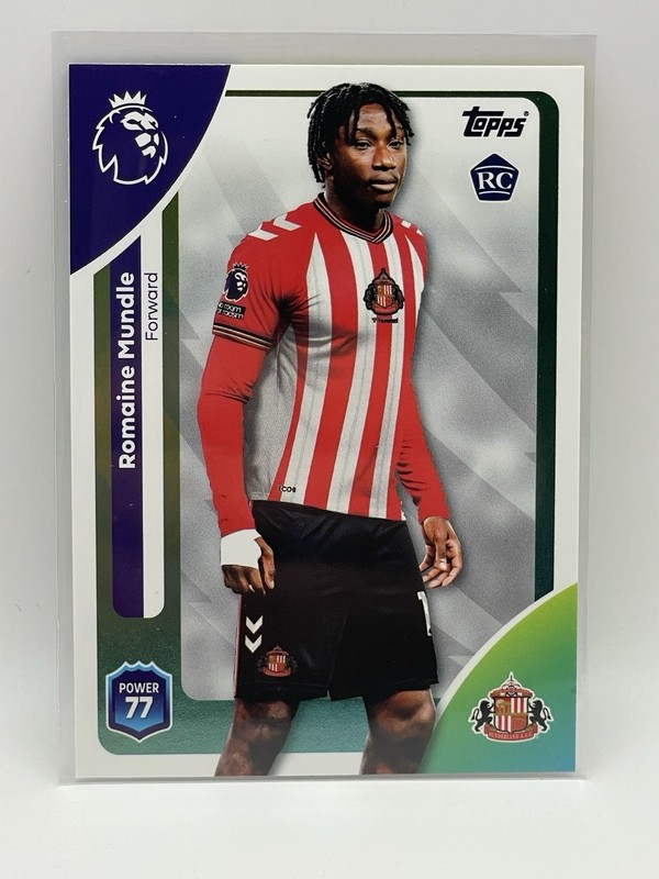 2025-26 Topps Premier League - Romaine Mundle #354 Sunderland (RC)