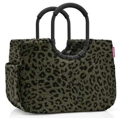 reisenthel loopshopper Tasche L Einkaufstasche Korb Teddy Leo Olive OR5055