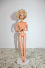 PRE-OWNED Mattel Twist n' Turn TNT Short Blonde Hair Nude Doll China