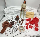 1970's Marx Best of the West Chief Cheroke w/ Manual & Lots of Accessories